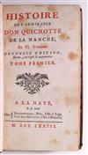 CERVANTES SAAVEDRA, MIGUEL DE. Histoire de lAdmirable Don Quichotte de la Manche . . . Nouvelle Édition.  6 vols.  1773